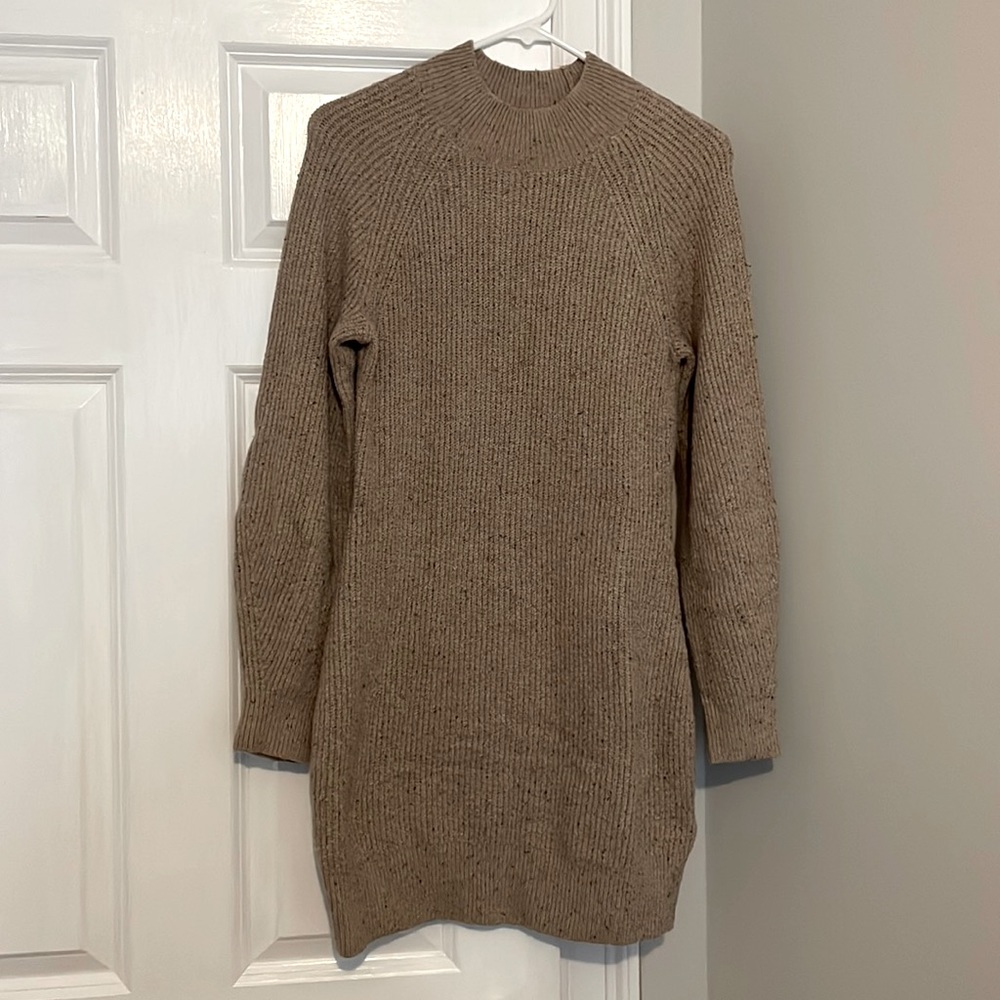 Abercrombie & Fitch Brown Long Sleeve Dress